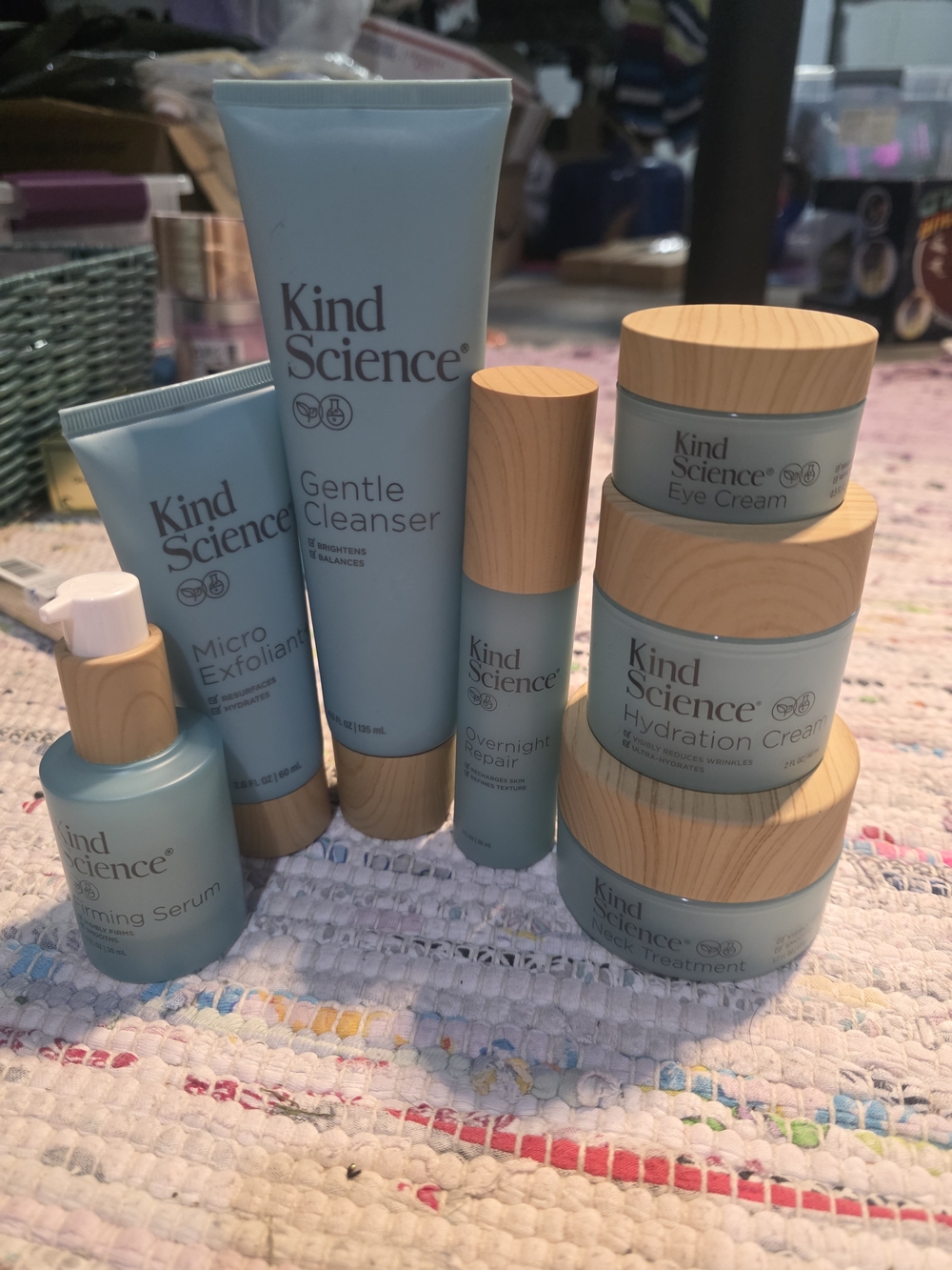 Women's Gentle Cleanser & Hydration Cream Set - Light Blue